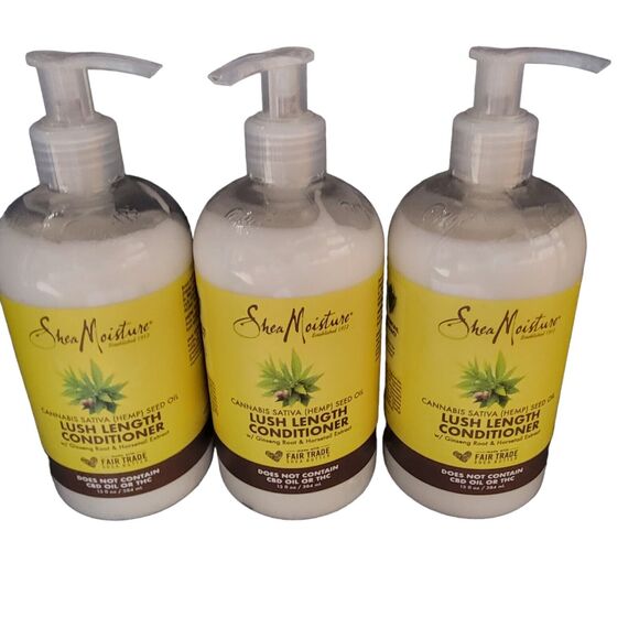 3 Shea Moisture Lush Length Conditioner Hemp Seed Oil 13 fl oz - Picture 4 of 4